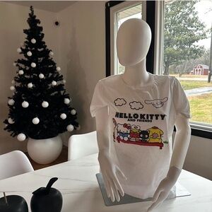 Hello Kitty and Friends White women-Shirt